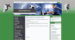 Desktop Screenshot of esporteaovivo.webnode.com