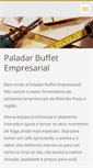 Mobile Screenshot of paladarbuffetempresarial.webnode.com