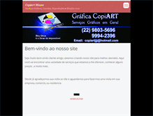 Tablet Screenshot of copiartmacae.webnode.com.br