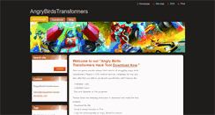 Desktop Screenshot of angrybirdstransformers.webnode.com