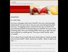 Tablet Screenshot of nourishu.webnode.com