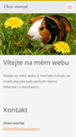 Mobile Screenshot of chov-morcat.webnode.cz
