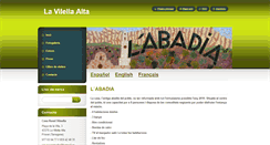 Desktop Screenshot of casaruralabadia.webnode.es