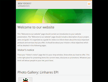 Tablet Screenshot of linhares-epi.webnode.com
