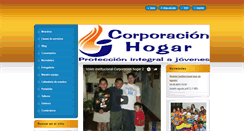 Desktop Screenshot of corporacionhogar.webnode.com.co