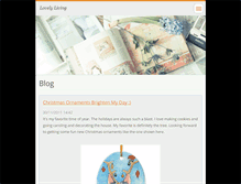 Tablet Screenshot of lovelyliving.webnode.com