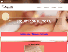 Tablet Screenshot of jequiticonsultora.webnode.com.br
