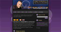Desktop Screenshot of jordigonzalez.webnode.es
