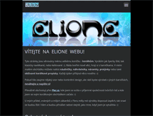 Tablet Screenshot of elione.webnode.cz