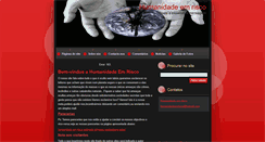 Desktop Screenshot of humanidade-em-risco.webnode.pt