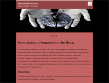 Tablet Screenshot of humanidade-em-risco.webnode.pt