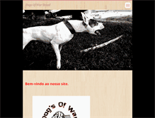 Tablet Screenshot of dogsofwarbrazil.webnode.com.br