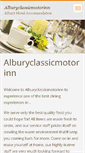Mobile Screenshot of alburyclassicmotorinn.webnode.com