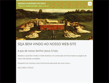 Tablet Screenshot of missaocordeirodedeus.webnode.com