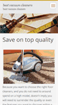 Mobile Screenshot of best-vacuum-cleaners7.webnode.com