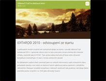 Tablet Screenshot of iditarod.webnode.cz