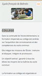 Mobile Screenshot of bh-secondaire.webnode.fr