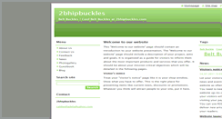 Desktop Screenshot of 2bhipbuckles.webnode.com