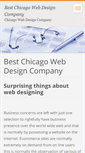 Mobile Screenshot of bestwebdesignchicago.webnode.com