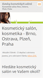 Mobile Screenshot of kosmeticky-salon-kosmetika.webnode.cz