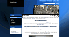 Desktop Screenshot of bluesparks.webnode.cz