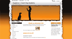Desktop Screenshot of dogdance.webnode.cz