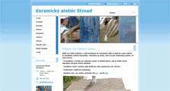 Desktop Screenshot of keramika-strnad.webnode.cz