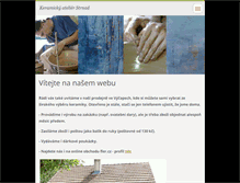 Tablet Screenshot of keramika-strnad.webnode.cz