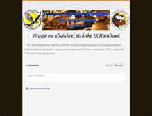 Tablet Screenshot of jkhandlova.webnode.sk