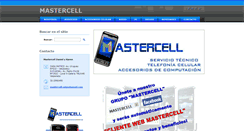 Desktop Screenshot of mastercell.webnode.es