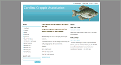 Desktop Screenshot of carolinacrappieassociation.webnode.com