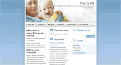 Desktop Screenshot of ciadaart2.webnode.com.br