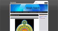Desktop Screenshot of mysrilanka.webnode.com