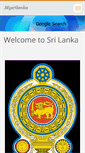 Mobile Screenshot of mysrilanka.webnode.com