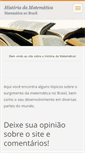 Mobile Screenshot of historiadamatematica.webnode.com