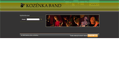 Desktop Screenshot of kozenkaband.webnode.cz