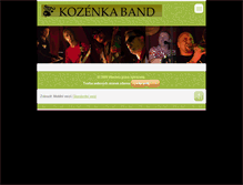 Tablet Screenshot of kozenkaband.webnode.cz