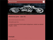 Tablet Screenshot of motosraz-jaroslav.webnode.cz