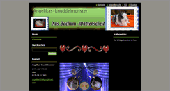 Desktop Screenshot of angelikas-knuddelmonster.webnode.com