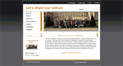 Desktop Screenshot of letsshareourculture.webnode.com