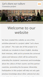 Mobile Screenshot of letsshareourculture.webnode.com