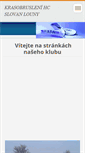 Mobile Screenshot of hcslk.webnode.cz