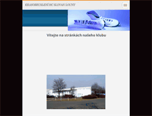 Tablet Screenshot of hcslk.webnode.cz