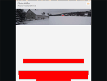 Tablet Screenshot of chata-adelka.webnode.cz