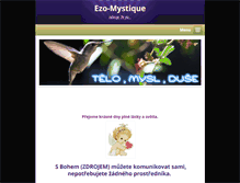 Tablet Screenshot of ezo-mystique.webnode.cz