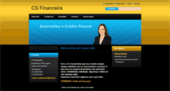 Desktop Screenshot of csfinanceira.webnode.com.br
