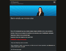 Tablet Screenshot of csfinanceira.webnode.com.br