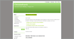 Desktop Screenshot of christinefranck.webnode.com