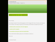 Tablet Screenshot of christinefranck.webnode.com