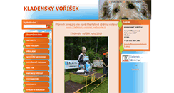 Desktop Screenshot of kladenskyvorisek.webnode.cz